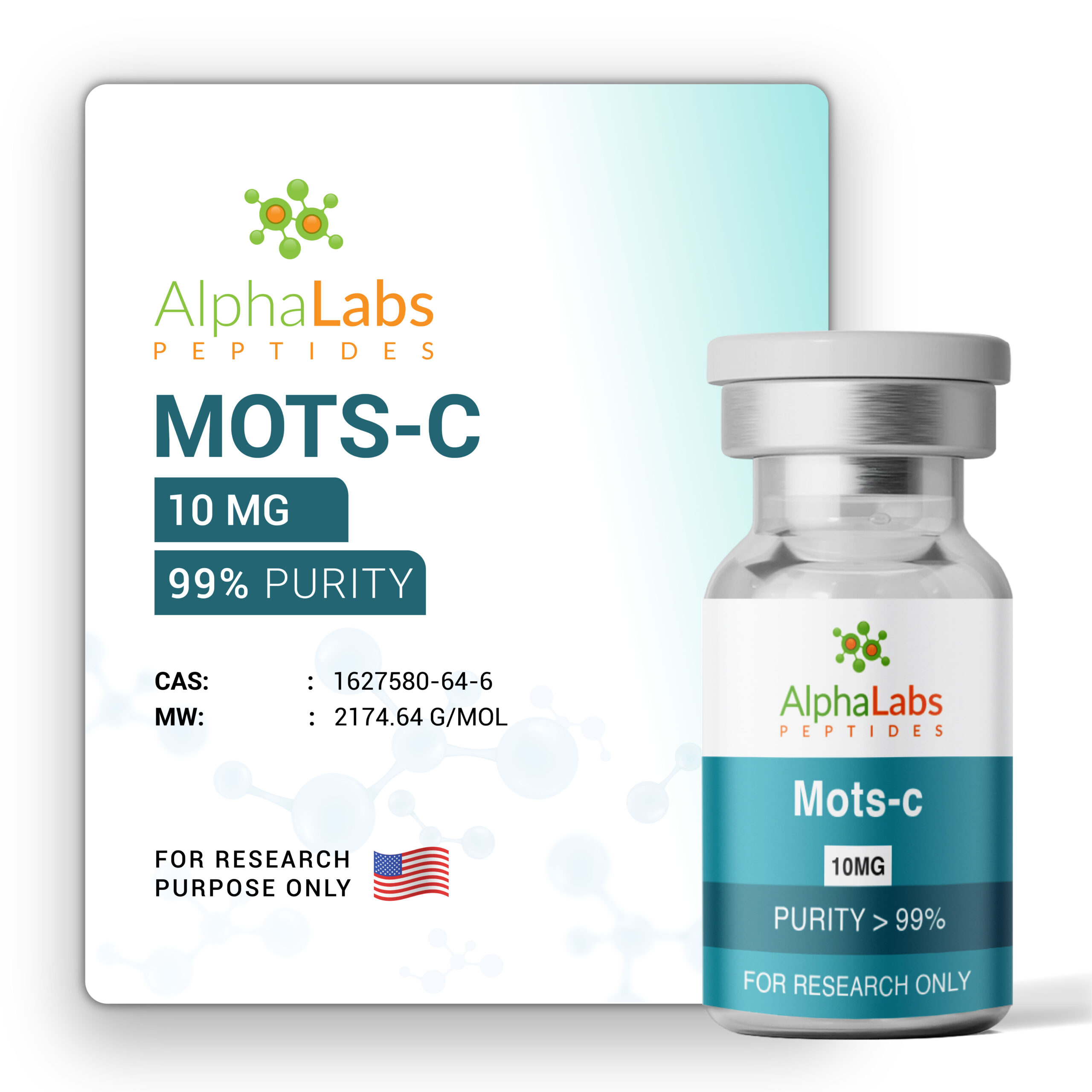 MOTS-C (10mg) (10 Vials) - Image 2
