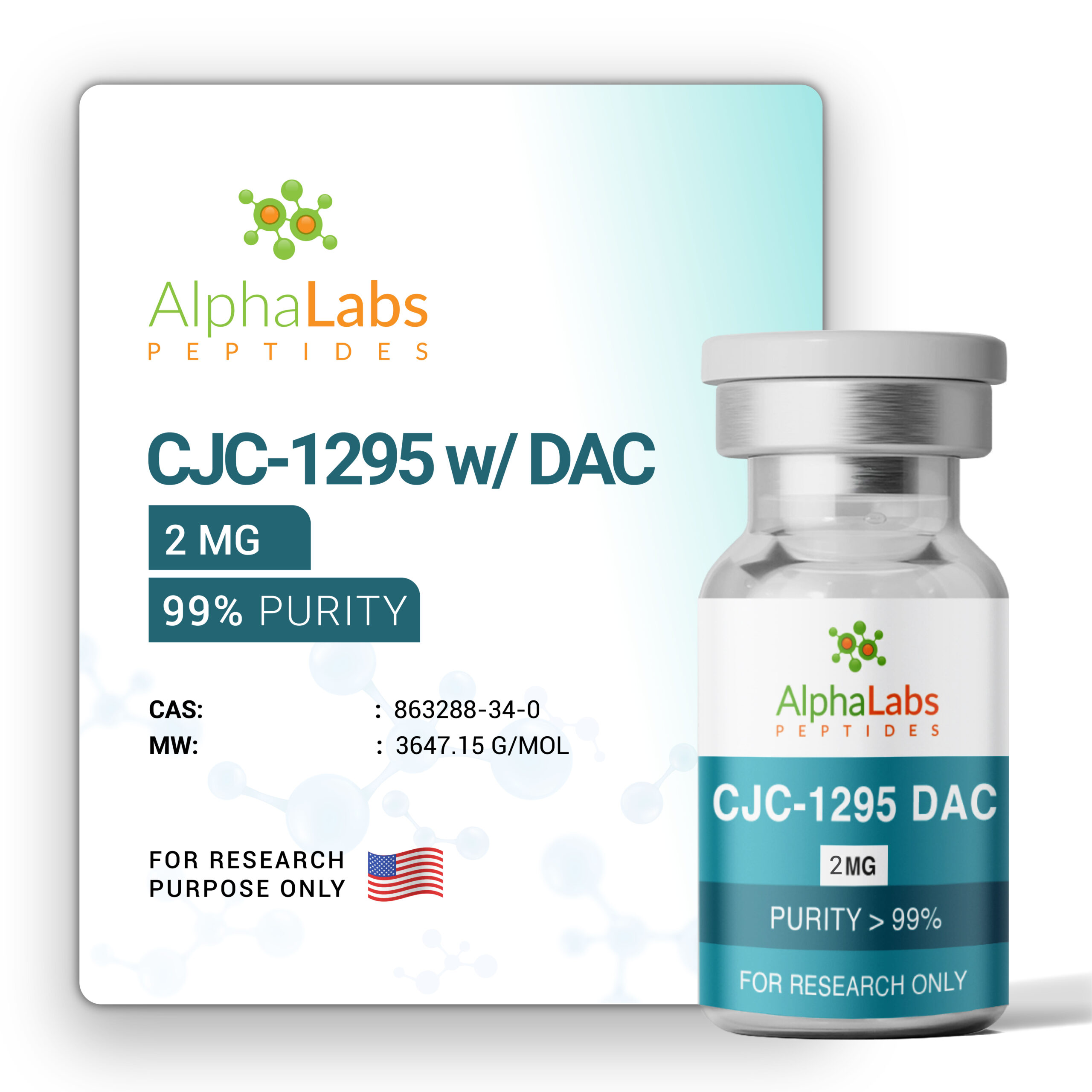 CJC-1295 w/ DAC (2mg) - Image 2