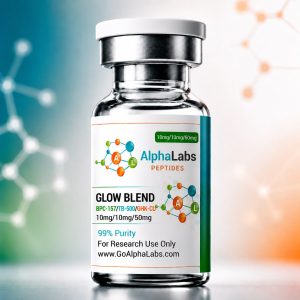 GLOW Blend: BPC-157 (10mg) / TB-500 (10mg) / GHKcu (50mg)