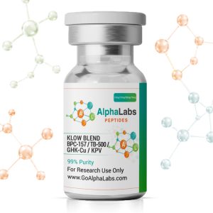 KLOW Blend: BPC-157 (10mg) / TB-500 (10mg) / GHKcu (50mg) / KPV (10mg)