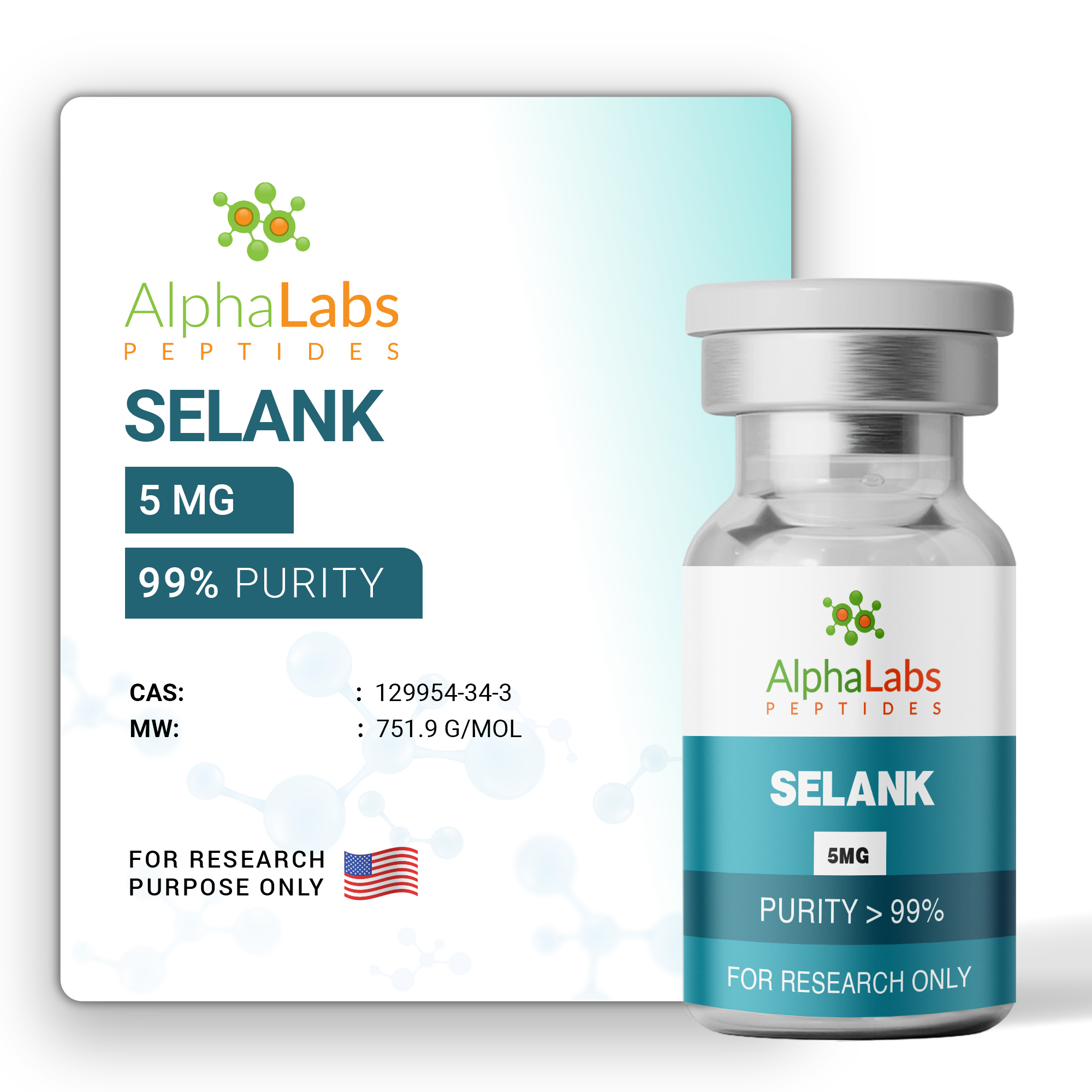 Selank (5mg) - Image 2