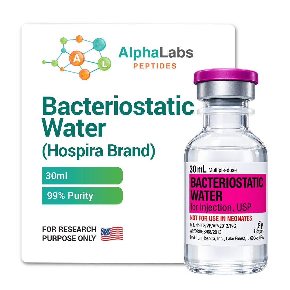 hospira bac water bulk Bacteriostatic (30ML) (Hospira Brand) – Go Alpha Labs SC injections veterinary formulated Quantity:3-Pack Vitamin B12, Liquid Form