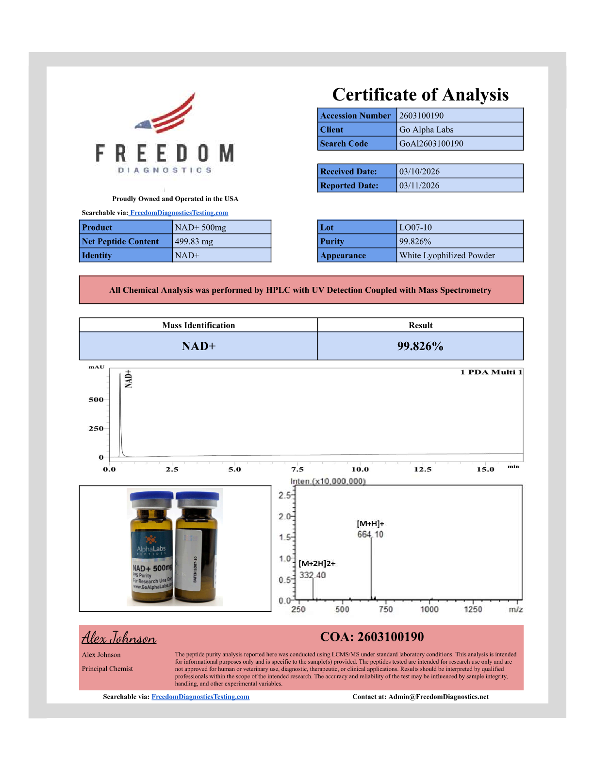 NAD+ (500mg) - Image 4