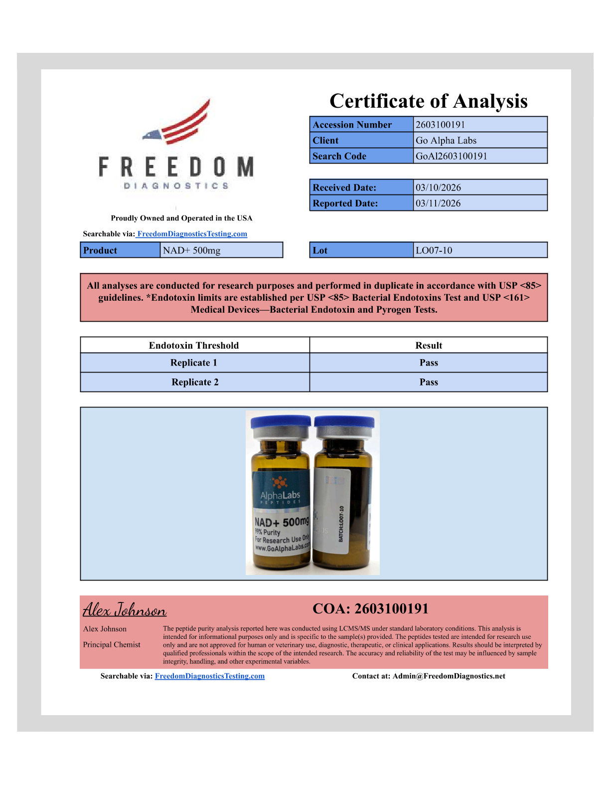 NAD+ (500mg) - Image 5