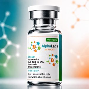 BLEND: Tesamorelin (6mg) + CJC-1295 No DAC (3mg) + Ipamorelin (3mg)