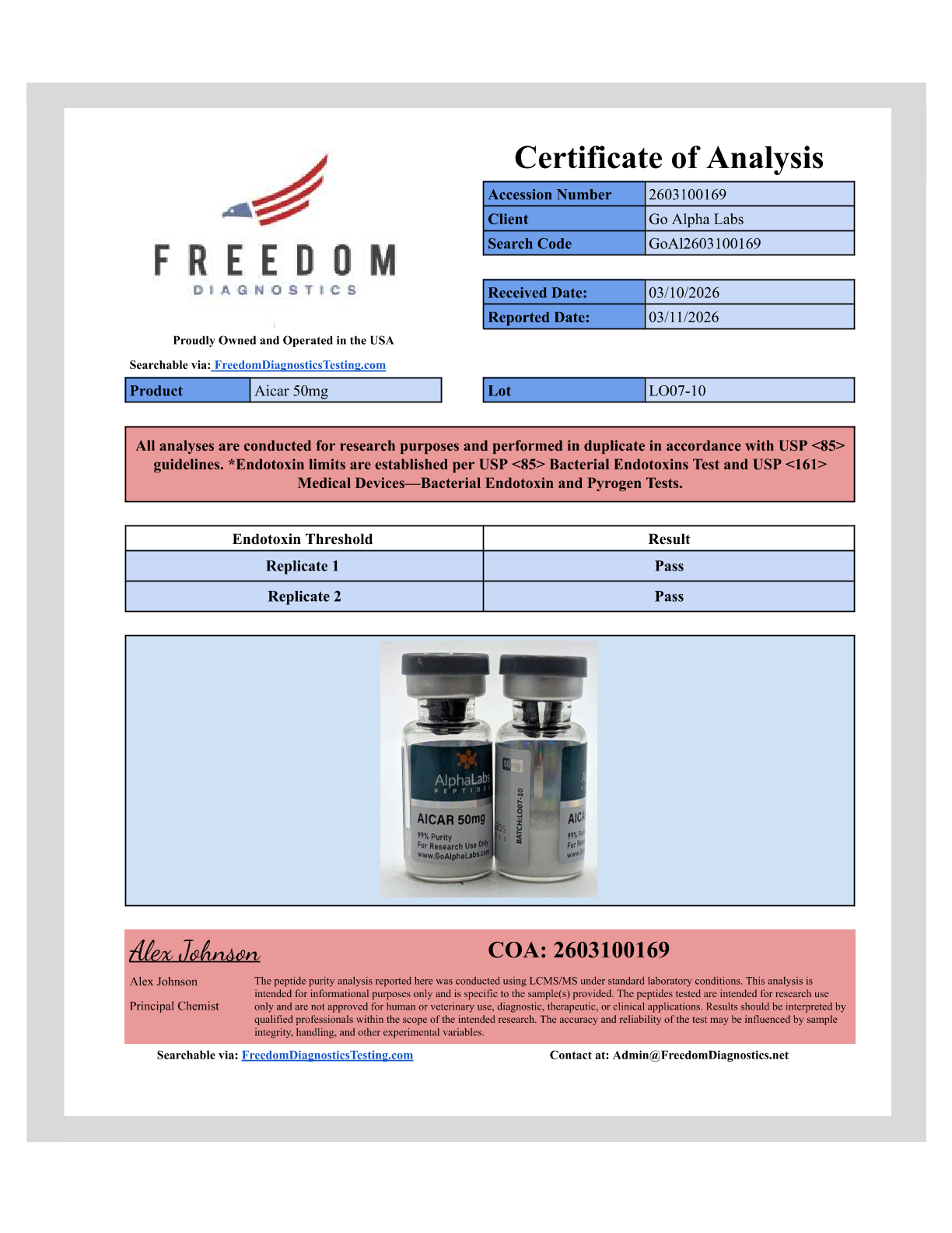 AICAR (50mg) - Image 5