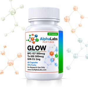 GLOW Blend Capsules - BPC-157 (500mcg) / TB-500 (500mcg) / GHKcu (2mg)