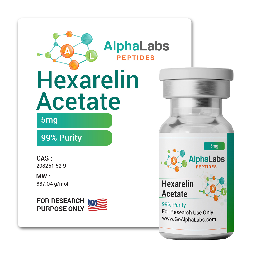 Hexarelin Acetate (5mg) - Image 2