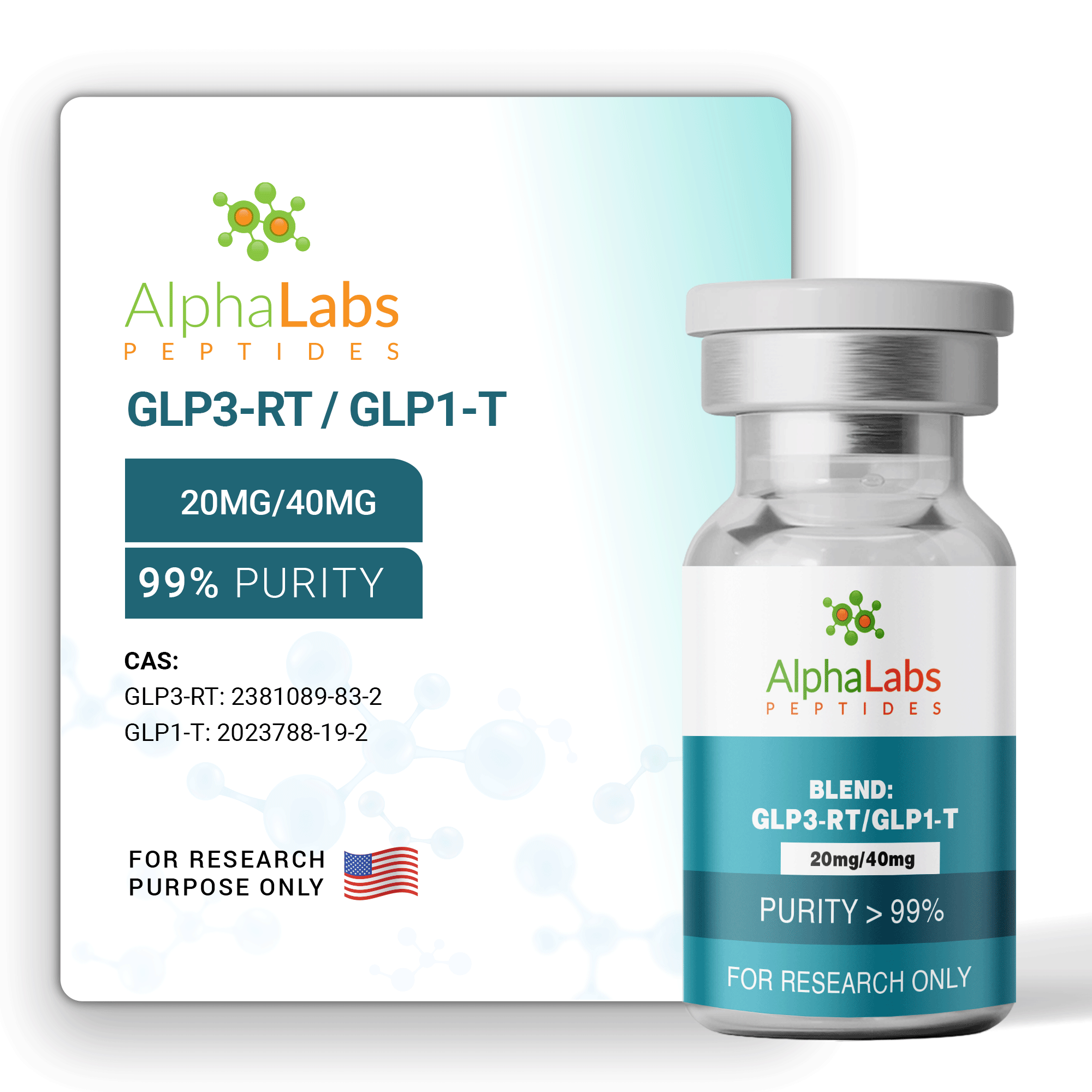 BLEND: GLP3-RT (40mg) / GLP1-T (20mg) - Image 2